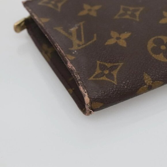 LOUIS VUITTON Monogram Bucket GM Accessory Pouch LV Auth 134564 - Picture 7 of 16